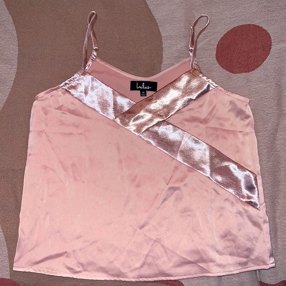 Lulu’s Satin Tank Top